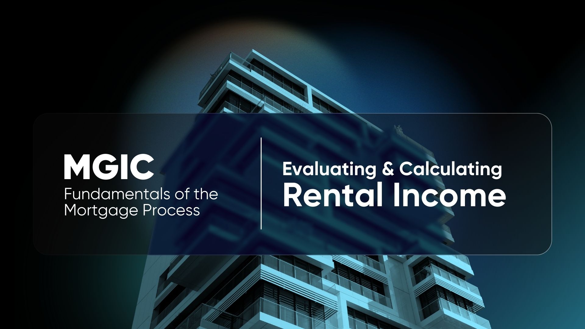 Rental Income Evaluation Training